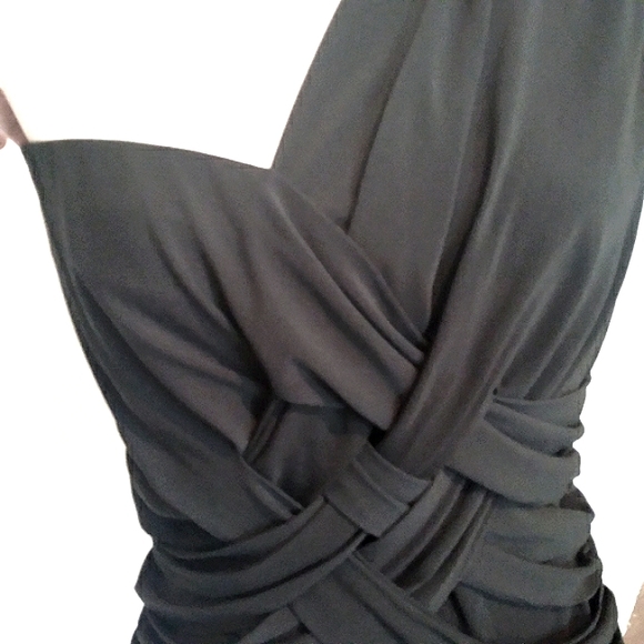 🎁ESCADA NWT One Shoulder w/ Front Criss-Cross Loose Bandaged Top ~RARE~ - Picture 8 of 16